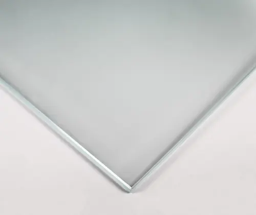 Detailbild satiniertes Glas nach Maß.
