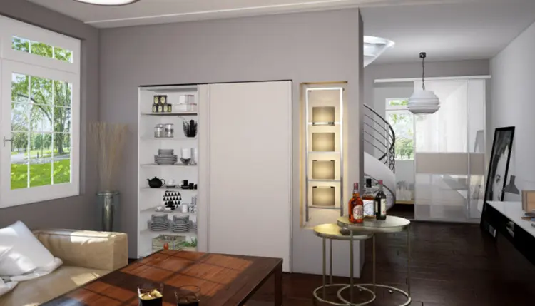 einbauschrank mit schiebetueren