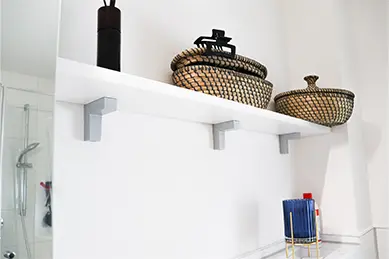 Davids Wandboard für das Badezimmer